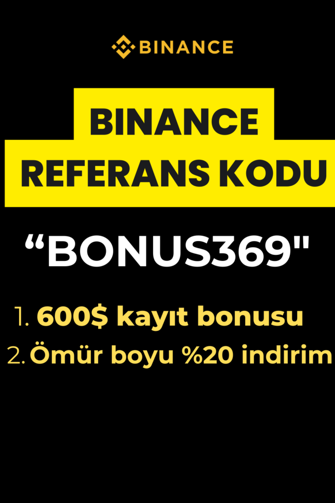 Binance üyelik referans kodu