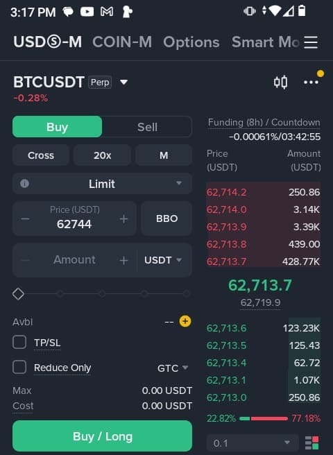 binance futures on binance app