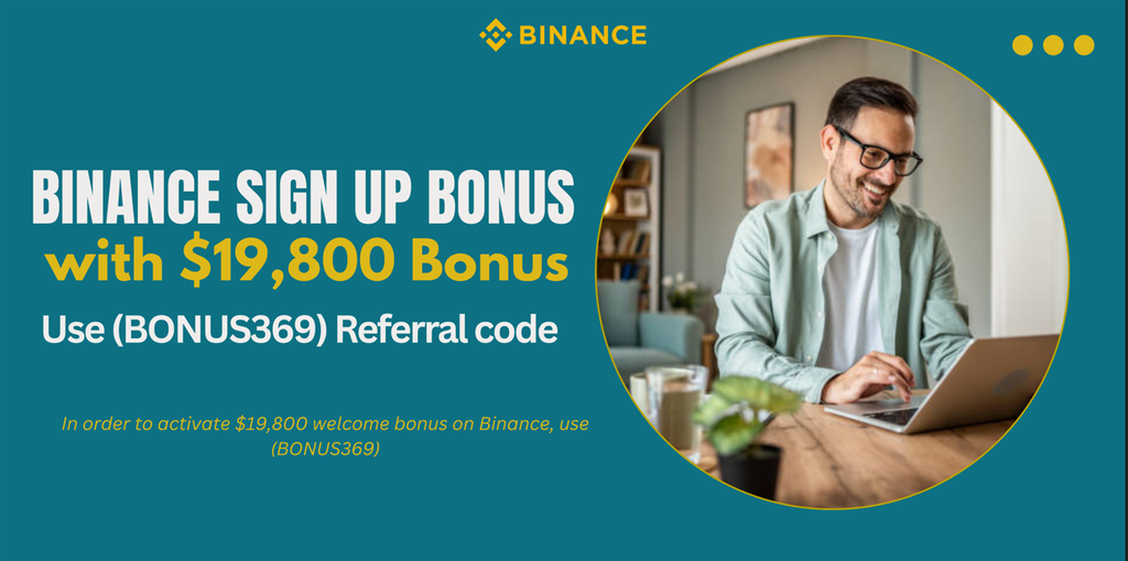 binance sign up bonus with $19,800