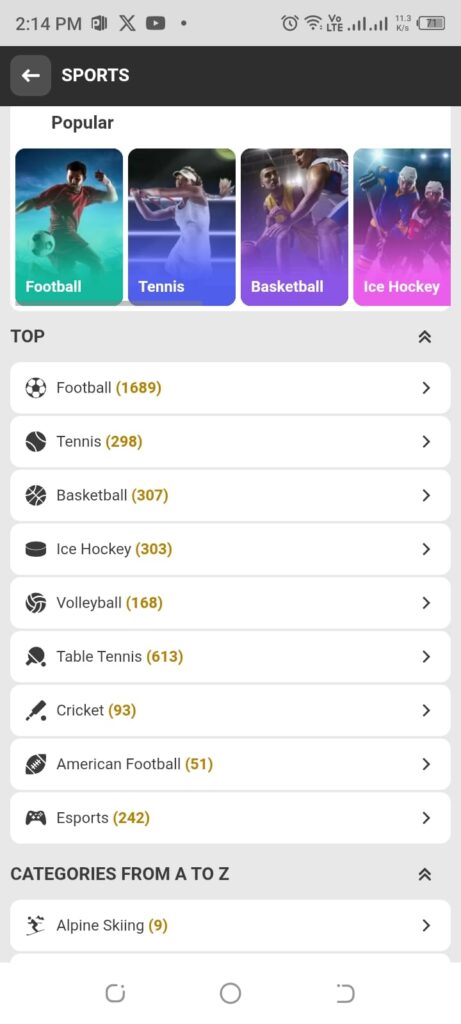 melbet sports review